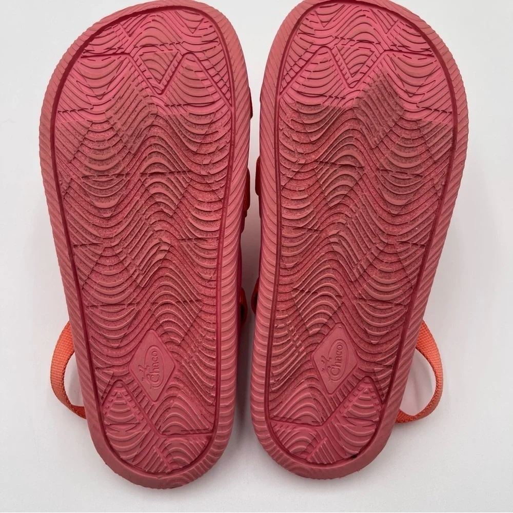 Chaco K's Chillos Youth Active Rose Adjustable Strap Sandals Sz 5 Hiking School